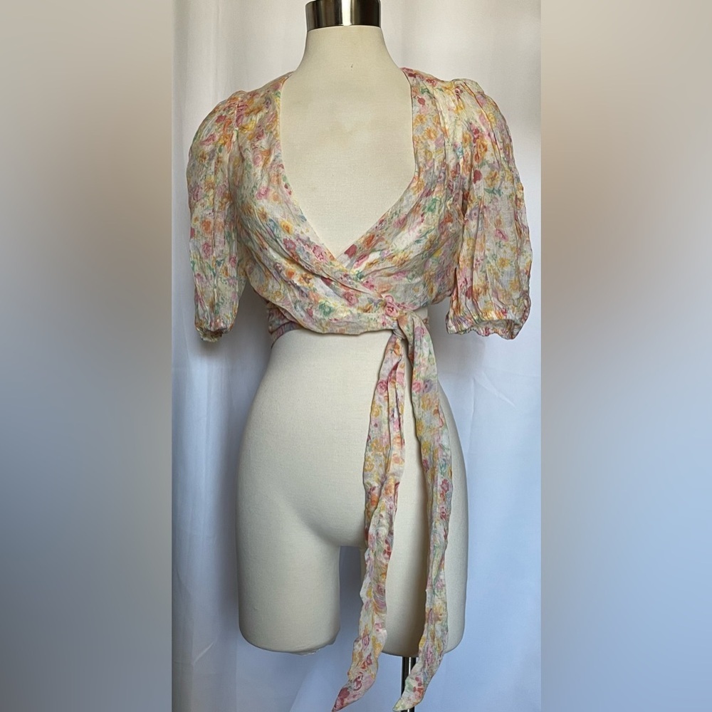 MinkPink Elvire wrap top - Picture 8 of 9
